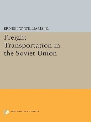 cover image of Freight Transportation in the Soviet Union
